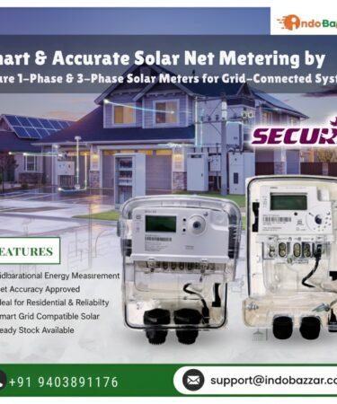 SECURE 1,3 Phase Solar Meter for UP