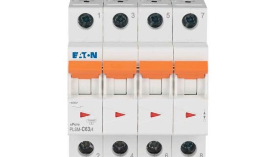 Eaton PLSM-C63/4-MW 63 A FP MCB 242618