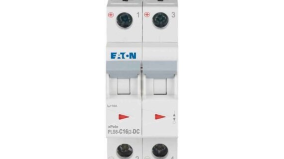 Eaton PLS6-C20/2-DC-MW 20A DP MCB (243135)