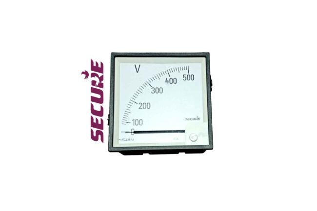 Secure Analog Panel Meter Voltmeters