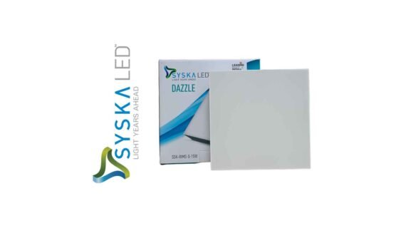Syska 15W Rims Dazzle Panel Light Square