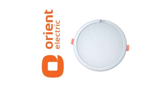 Orient 12W Backlit Recess Rd PC Panel light