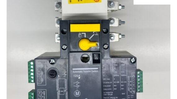 HPL AV ATS( MOTOR OPERATED )125A-4 Pole Open Execution