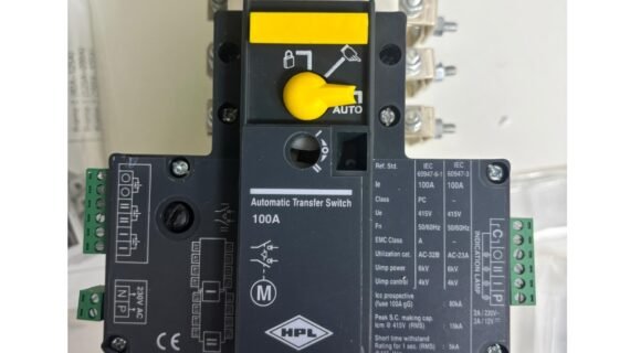 HPL AV ATS( MOTOR OPERATED )100A-4 Pole Open Execution