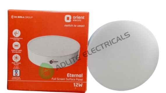 Orient 12W Eternal Full screen Surface Panel Light Round