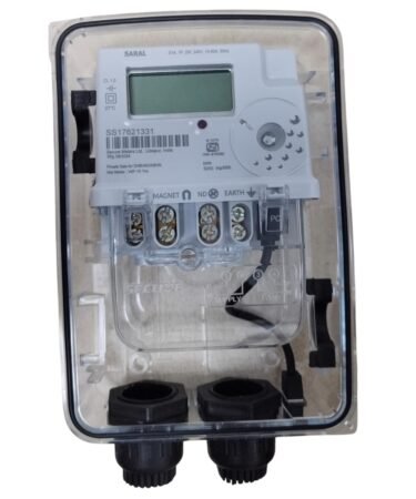 Secure Saral 10-60A Bi-Directional/Net Single Phase Energy Meter (FOR DHBVN Approved)