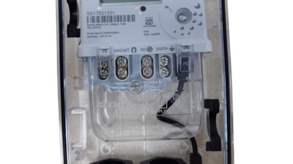 Secure Saral 10-60A Bi-Directional/Net Single Phase Energy Meter (FOR DHBVN Approved)