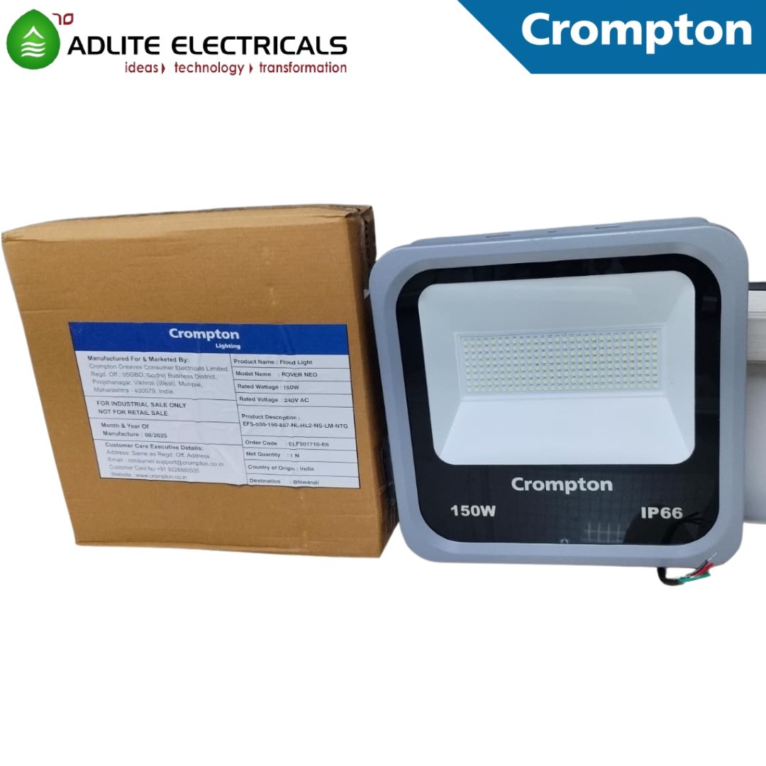 Crompton 150w led flood light Rover Neo