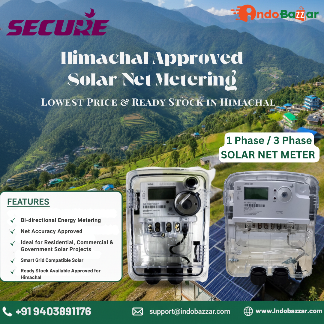 1,3 Phase Solar Net for Himachal