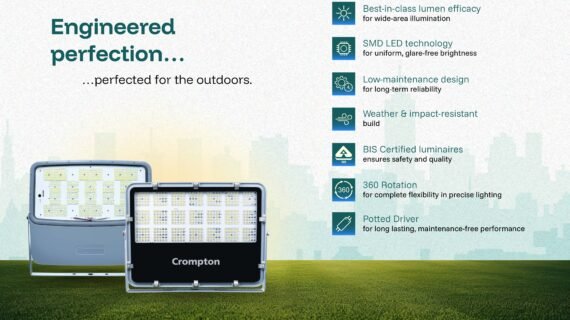 Crompton 400W Flood Light Rover Neo