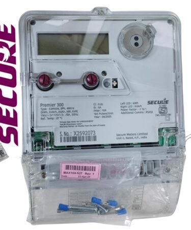 Secure 11kV Solar Net HTCT Premier 300 CL 0.2S Energy Meter for Haryana