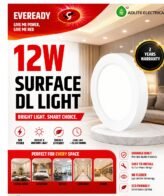 Eveready 12W Surface Panel Light Round