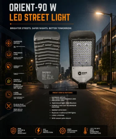 orient 90w street lightfront