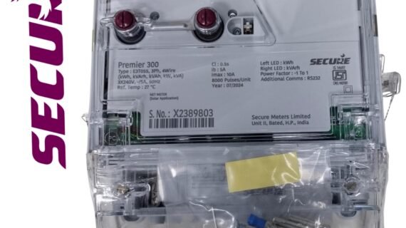 Secure Premier 300 Three Phase Ltct Solar Net Energy Meter Up-Approved