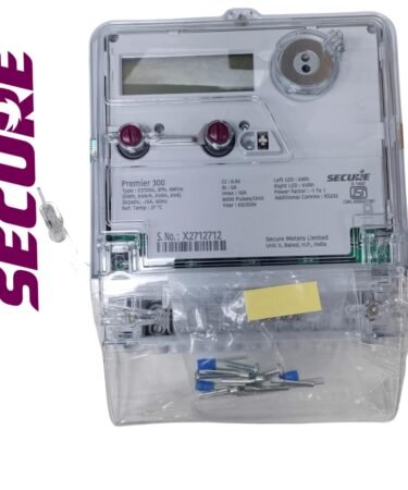 Secure Premier 300 LTCT Uni-Directional Three Phase Energy Meter/5A Class-0.5s