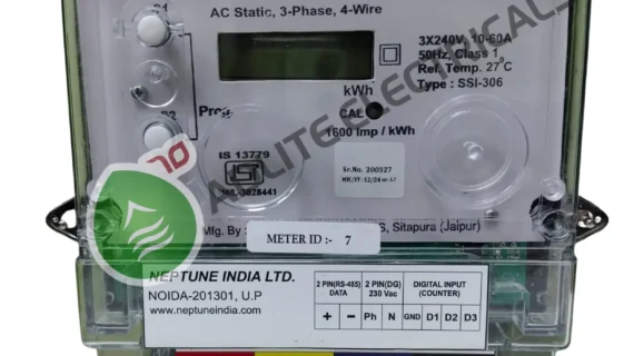 neptune 3 phase meter front