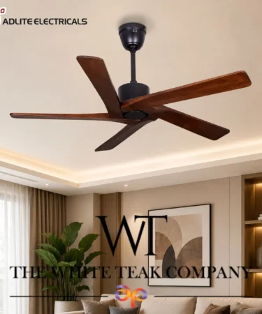 Kensington Solid Wood Designer Ceiling Fan