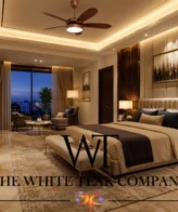 Kings Cross Designer LED Ceiling Fan - Room