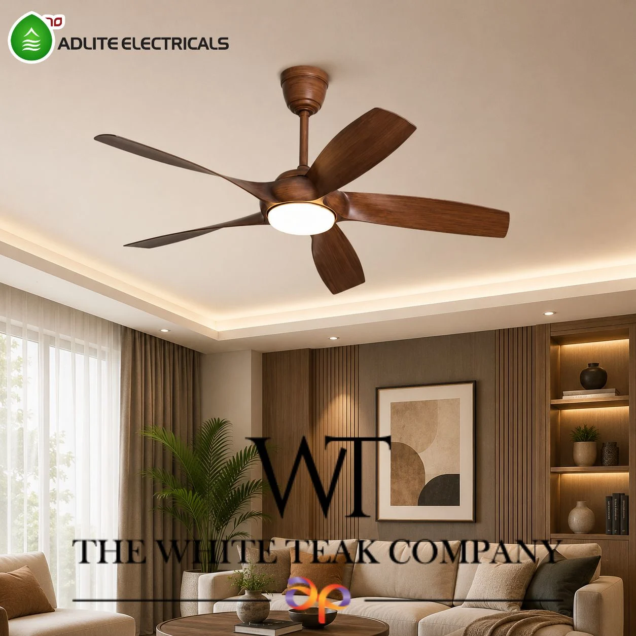 Redwood City Designer LED Ceiling Fan Redwood City Designer LED Ceiling Fan