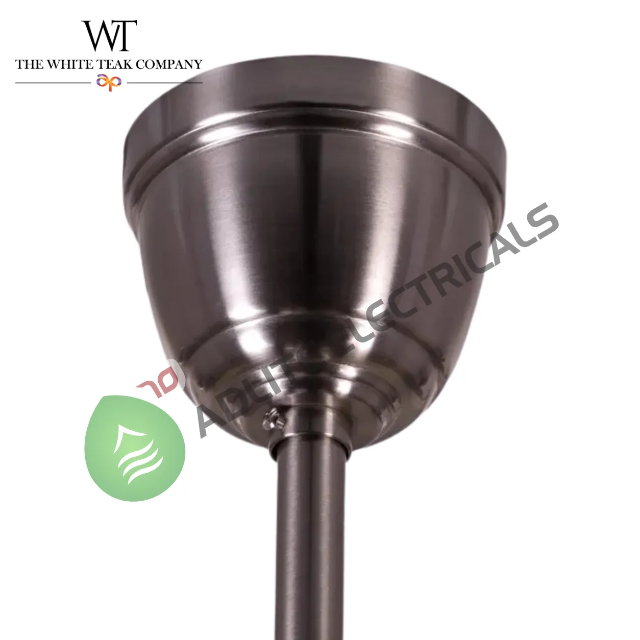 Piccadilly Circus Designer Ceiling Fan (WhiteTeak by Asian Paints)