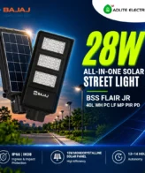 BAJAJ 14W ALL IN ONE SOLAR STREET LIGHT