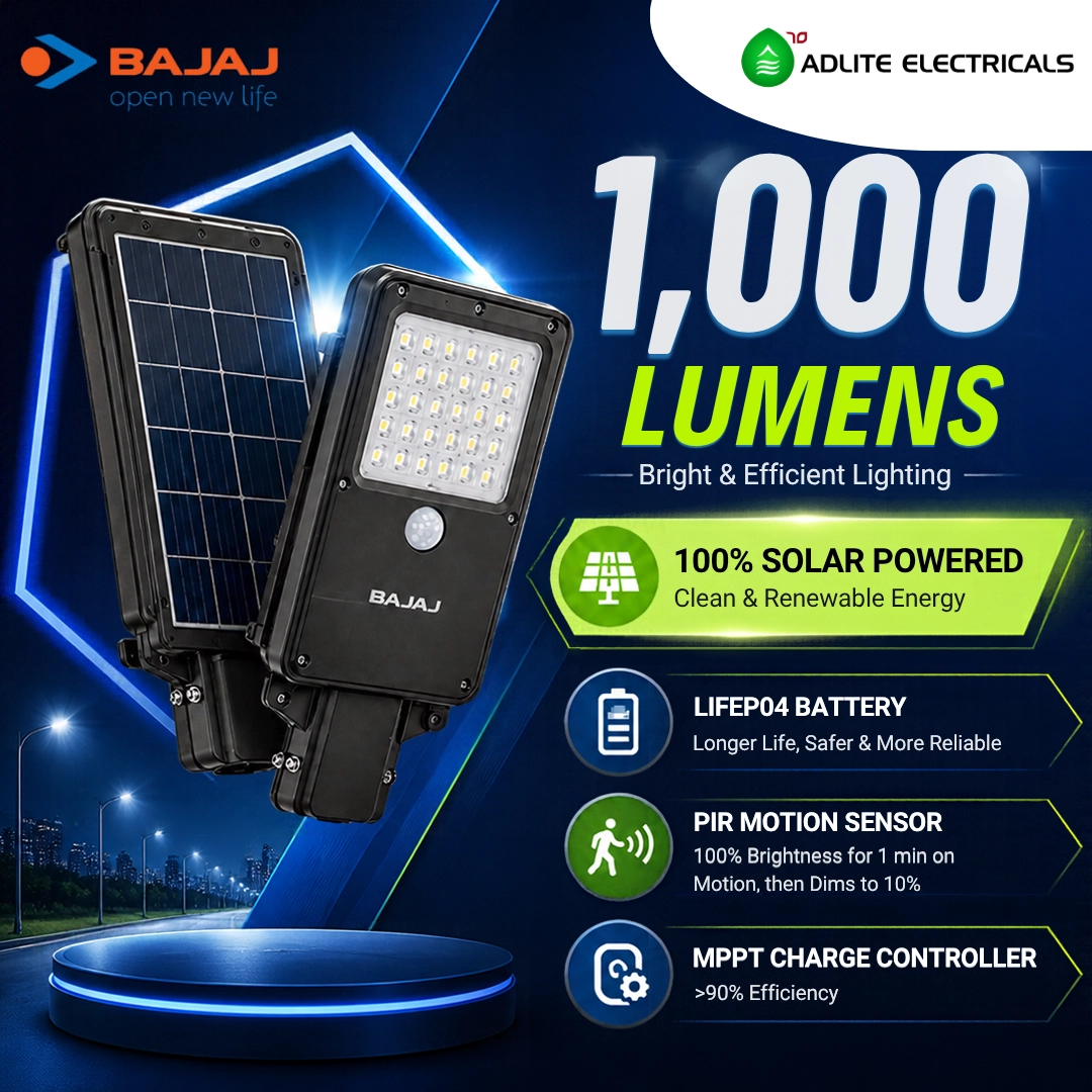 BAJAJ 7W ALL IN ONE SOLAR STREET LIGHT