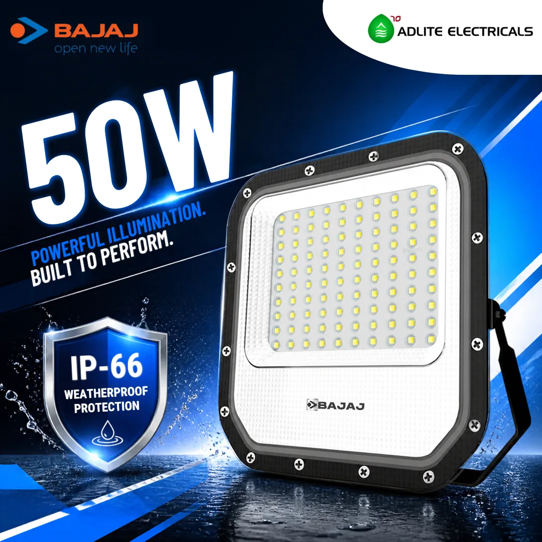 Bajaj 50W (2) Bajaj 50W Flood lights