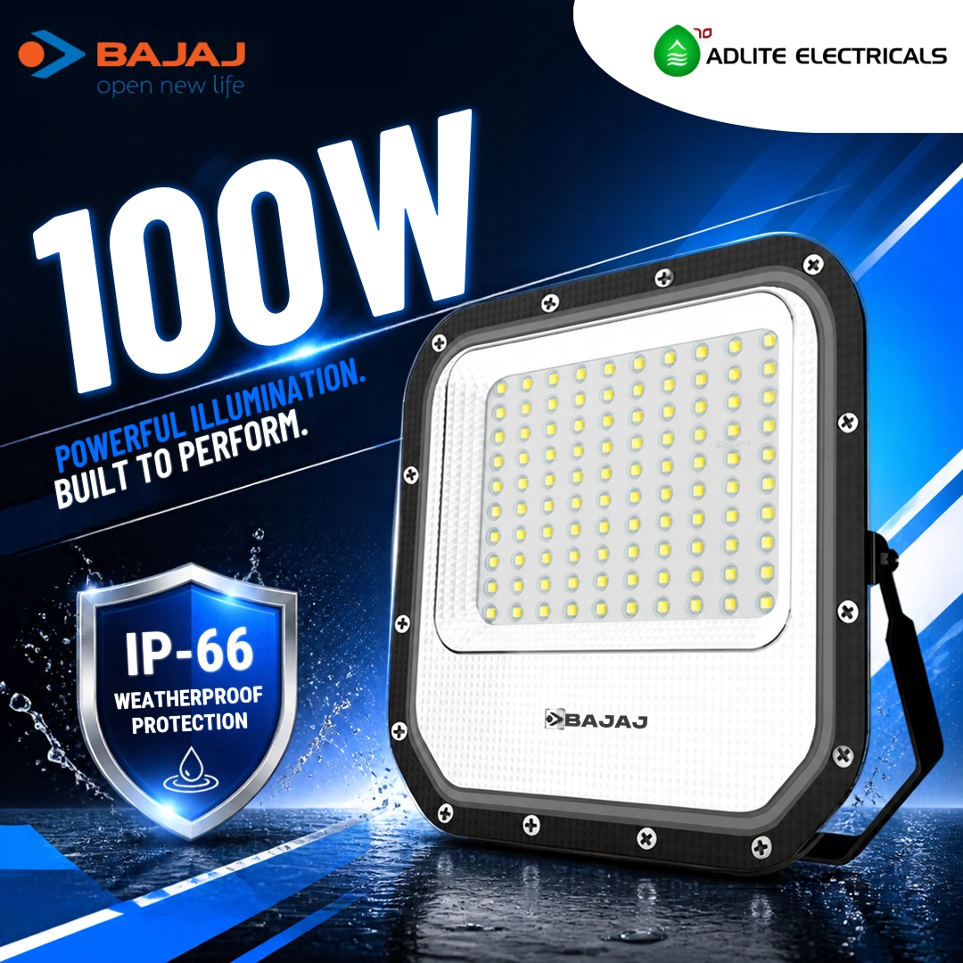 BAJAJ 100W LED FLOOD LIGHTS BAJAJ 100W LED FLOOD LIGHTS